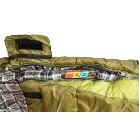 The sleeping bag Tramp Sherwood, blanket, 2 layers, left, 80x220 cm, -5 ° C-12