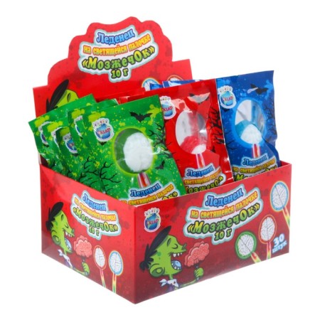 Lollipop on the luminous stick "Mozheschok, 10 g