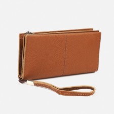 Women's wallet with lightning, red