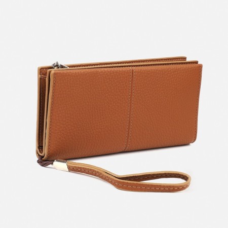 Women's wallet with lightning, red