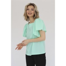 Blouse with a neckline, size 48