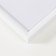 Photo frame plastic LIDA 30x30 cm white (plastic screen)