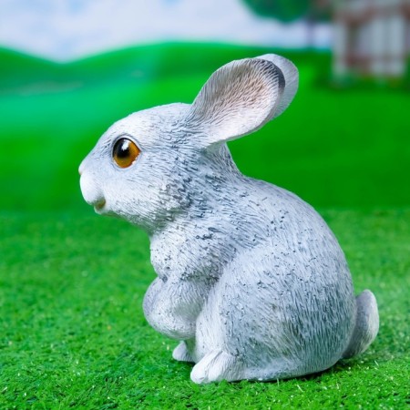 Garden figure "Mini Bunny" 13cm-1