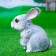 Garden figure "Mini Bunny" 13cm
