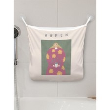 Organizer in a bathtub on the suction cups 