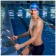 Hat of swimming adult Onlytop Swim, fabric, girth 54-60 cm
