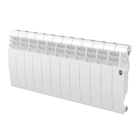 Bimetallic radiator Royal Thermo Biliner 350 /Bianco Traffico, 350x83 mm, 12 sections