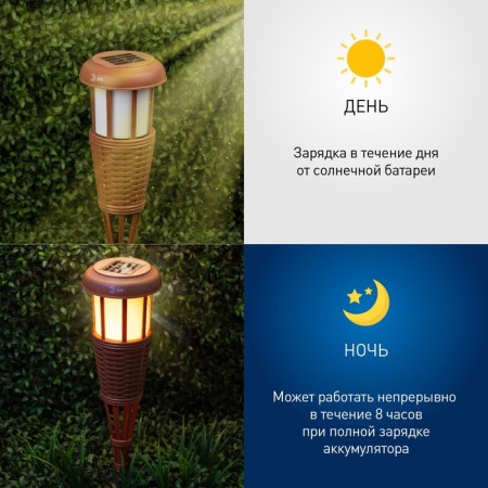 Lamp Garden Era on the Solar Battery "Torch" LED, IP54-7