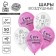 Shar Latex 12 "Happy Birthday, Bunny", 50 pcs.