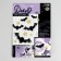Web decor on the wall "bats"