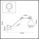 ARTA 40W E14 lamp on the bracket, black