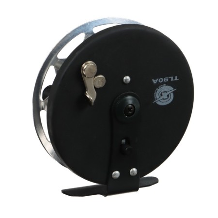 Inertial coil, 2 bearings, metal, diameter 9 cm, silver color, TL90A-5
