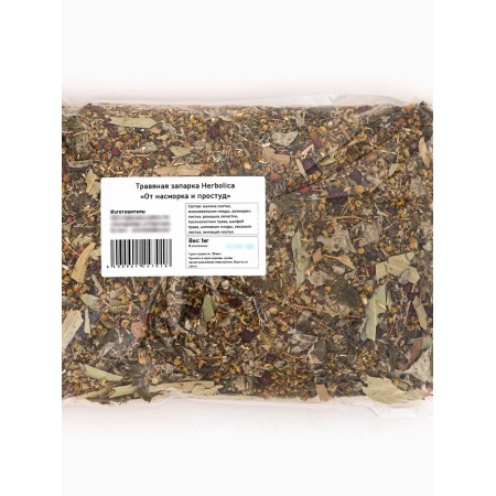 Herbal Napting for a bath, sauna and cedar barrel "From a cold and a cold", 1 kg-4