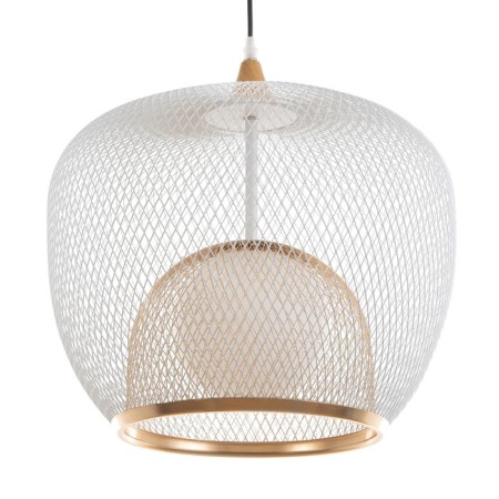 Bayerlux lamp "Maura" E27 40W white-gold 40x40x32-132cm-1