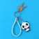 Panda key a keychain, 12 x 3.5 cm