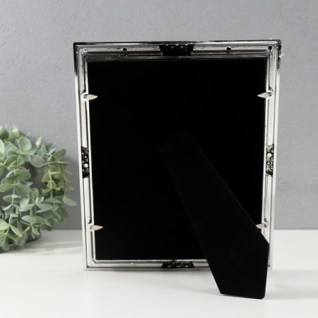 Photo frame 3083 20x25 cm "Pearls" plastic, col. gold-3
