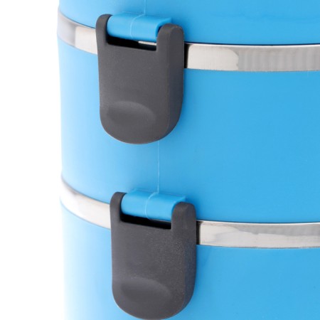 Lunch-Box "Dolyana", 2 l, retains heat 3 hours, 14 x 26 cm, blue-7