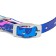 Collar "radiance" with a bell, 29 x 1 cm, Osh 20-25, blue