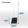 Snow cleaning shovel, plastic bucket 410 × 440 mm, galvanized bar, wooden pound, "blizzard"
