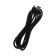 Lightning cable - usb, 2.1 a, nylon braid, 2 meters, black