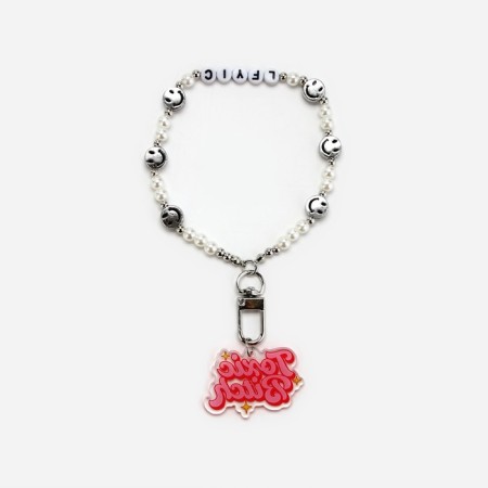 TOXIC Bitch beads keychain, 15 x 4.3 cm-4