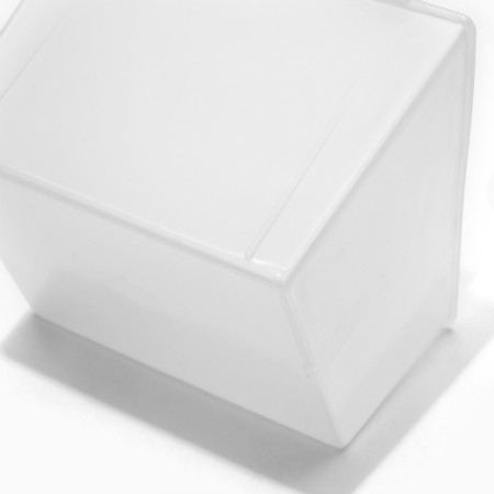 Plastic-container regiment F362, 14.5 × 14 × 11 cm, the color is a transparent matte-5