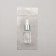 A bottle for storage, with a pipette, 10 ml, silver/white color
