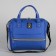 Bag-rug 2 in 1 on wheels 18 ", lightning department, external pocket, blue color