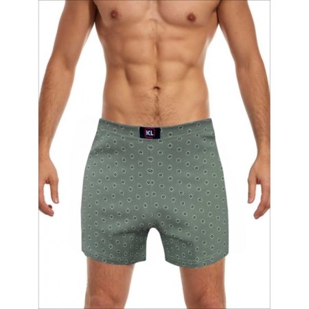 Set of men's panties, size 46, gray color, dark blue-2