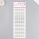 Semi -busines self -adhesive d 8 mm, silver