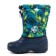 Winter boots from an EVA with a combined top (Blue, 33-34)