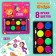 Makeup for the face and body, paint 8 colors, applicator, tattoo "Girlfriends", Fairytale patrol