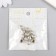 Busina for creativity Metal "Patterned bow" silver G203B1012 1x0.7 cm