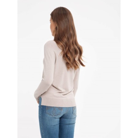 Jumper Female CONTE ELEGANT, size XS, beige color-2