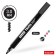 Permanent marker 3 mm, luxor trios, bullet, black
