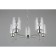 Suspended chandelier Dronero E27 300W