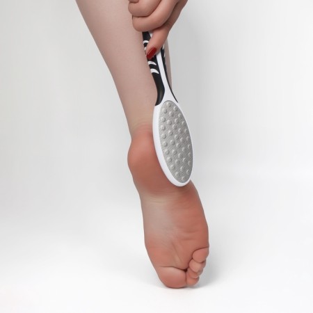 Feet trips, laser, bilateral, rubberized pen, 23 cm, black/white color-8