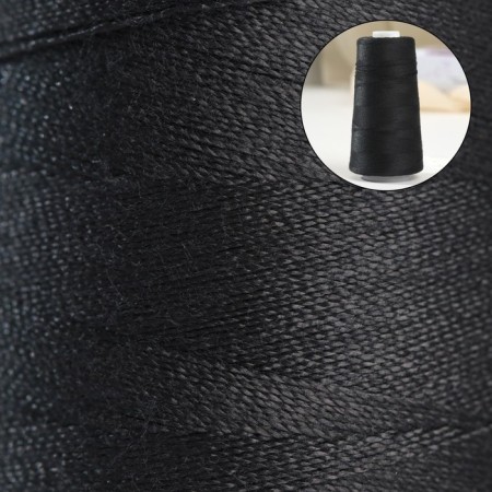 Threads 100ll, 1000 m, black color No. 6816-1