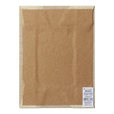 Organization canvas, 15 x 20 cm, cotton 100%, acrylic soil, fine grain, 280 g/m2, 602429-5