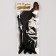 Carnival accessory - transparent gloves with a skirt, black color