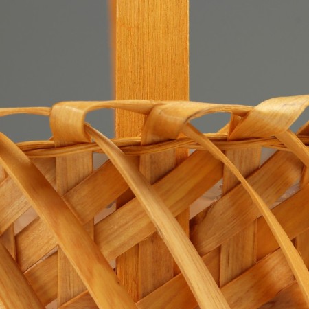 Wicker basket, 18 x 14 x 10.5/23 cm, sequoia-4