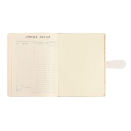 Universal diary for grade 1-11, 48 sheets of My Refresh. Strawberries, soft cover with magnetic header-6