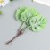 Decor for creativity "Monster" 1 bouquet = 6 colors green 25 cm