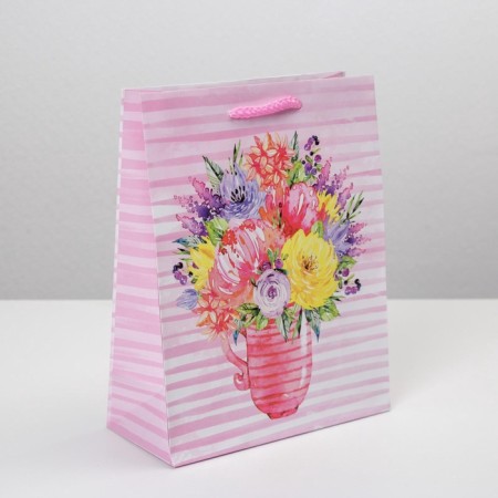 Gift Package Laminated, packaging, “With Love”, MS 18 x 23 x 8 cm-1