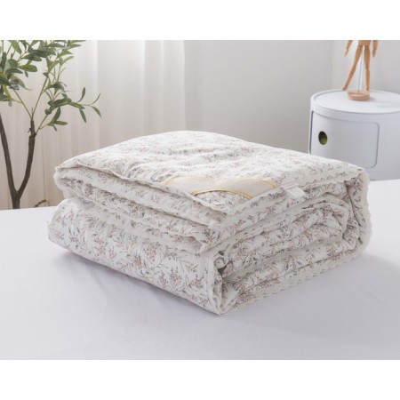 Valentine's blanket, size 160x220 cm, cream color-6