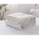 Valentine's blanket, size 160x220 cm, cream color