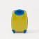 Baby suitcase 24 l (XS), lightning department, yellow color