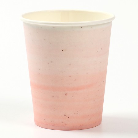 A single -single -paper glass "Pink Ceramics", 250 ml-1