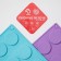 The shape for chocolate is the “Circle”, silicone, 27.7 × 17.3 × 1 cm, 24 cells (D = 3.4 cm), Mix color