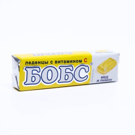 Bobs lifes honey lemon, vitamin C, 10 pcs. packaged